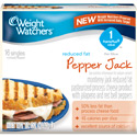 Reduced Fat Pepper Jack Singles